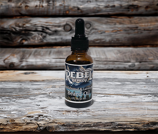 Beard Oil - Sandalwood & Lavender - 1oz